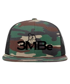 3MBe Embroidered Trucker Hat- Snapback